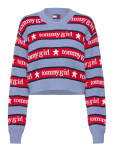 Tommy Jeans - Tommy Girl Stripe Sweater - Džemprid - XL
