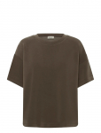 My Essential Wardrobe - Hellemw Emb Boxy Tee - L&uuml;hikeste varrukatega - XL/XXL