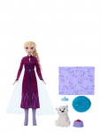Frost - Disney Frozen Elsa Fashion Doll & Polar Bear Cub Figure With 4 Nurturing Accessories - Nukud - ONE SIZE