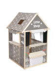 ROBA - Wooden Play House Combination Usable As Play Shop - M&auml;ngutelgid - 128X 94.5X 82.5CM