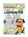 Barbo Toys - Aktivitetsbog - Labyrinter Med Wacky Wonders Bondeg&aring;rdsdyr (Dk) - V&auml;rvimis- ja meisterdamisraamatud - ONE SIZE