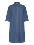 Coster Copenhagen - Ellis Denim Dress - P&otilde;lveni ja midi - 44