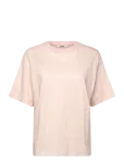 Monki - Short-Sleeved Cotton T-Shirt - L&uuml;hikeste varrukatega - XS