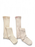 Minymo - Stocking W.pointelle (2-Pack) - Sukkp&uuml;ksid - 140\146
