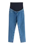 Lindex - Mom Straight Nea Cropped Maternity Jeans - Mom Jeans - 36