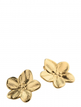 Timi Of Sweden - Maebry - Statement Flower Stud Earrings Gold Stain - Gold - Needid - ONE SIZE