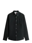 Tommy Jeans - Tjm Reg Linen Shirt - Linased s&auml;rgid - L