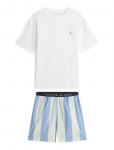Tommy Hilfiger - Ss Woven Short Print Set - Pidžaamad (komplektid) - S