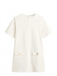 Tommy Hilfiger - Gold Button Shift Mini Dress - L&uuml;hikesed kleidid - XL