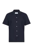 Lindbergh - Solid Dobby Cotton Shirt S/S - L&uuml;hikeste varrukatega s&auml;rgid - XL
