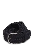 Anderson's - Suede Woven Belt Dark Brown - 3,5 - Punutud v&ouml;&ouml;d - 90