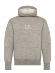 C.P. Company - Logo Embroidered Cotton Hoodie - Kapuutsiga pusad - XS