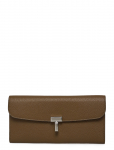 TOTEME - T-Lock Leather Wallet - Rahakotid - ONE SIZE