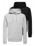 ONLY & SONS - Onsceres Hoodie Sweat 2-Pack - Kapuutsiga pusad - L
