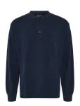 Timberland - Waffle Henley Ls Polo - Pikkade varrukatega - XL