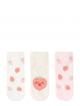 Lindex - 3-Pack Ankle Socks - Sokid - 31/33