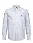Ralph Lauren Kids - Striped Cotton Oxford Shirt - Pikkade varrukatega s&auml;rgid - 163-174