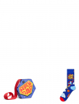 Happy Socks - 1-Pack Flying Super Dad Sock Gift Set - Tavalised sokid - 41-46
