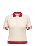 ONLY Carmakoma - Carsunny Ss Pointelle Polo Knt - Džemprid - 50-52
