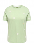 ONLY Carmakoma - Carmalle S/S O-Neck Reg Tee Jrs - L&uuml;hikeste varrukatega - 46-48