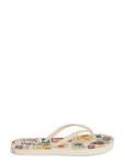 Pieces - Pcsummer Print Flip Flop Hg - Pl&auml;tud - 41