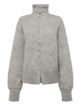 Gina Tricot - Alpaca Funnel Knitted Cardigan - Kardiganid - M