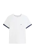 Tommy Hilfiger - Sail Mix Media Cuff Regular Tee - L&uuml;hikeste varrukatega - XL