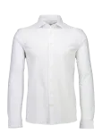Lindbergh - Knitted Dress Shirt L/S - &Auml;ris&auml;rgid - M