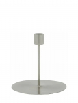 House Doctor - Candle Stand, Hdanit, Silver Finish - K&uuml;&uuml;nlajalad - 12X 13CM