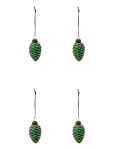 House Doctor - Christmas Ornament, Hdcone, Green - J&otilde;ulukuulid ja kuuseehted - ONE SIZE