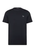 Fred Perry - Stripe Tape T-Shirt - L&uuml;hikeste varrukatega - XL