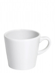 Pillivuyt - Krus Lungo 18 Cl Hvid Ovnfast Porcel&aelig;n - Kohvitassid - 18 CL x 8