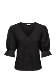 JDY - Jdyjakobe 2/4 Lace Top Jrs - L&uuml;hikeste varrukatega - M