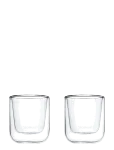 Blomus - Set Of 2 Insulated Espresso Glasses - Nero - Espressotassid - 8 CL