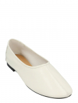 By Far - Prudence Limewash Creased Leather Ballet Flat - Baleriinad - 41