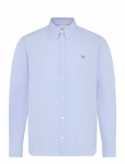 Maison Kitsune - Fox Head Embroidery Classic Shirt - Oxfordi s&auml;rgid - 43
