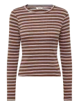 Monki - Tight Ribbed Long-Sleeve - Pikkade varrukatega - S