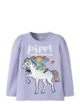 Name It - Nmfanna Pippi Ls Top Box Sky - Pikkade varrukatega T-s&auml;rgid - 110