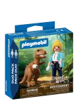 PLAYMOBIL - Duopack T-Rex With Explorer - Playmobil Duopacks - ONE SIZE