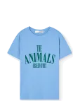 THE ANIMALS OBSERVATORY - Pupfish Kid T-Shirt Medium Grey Heather - L&uuml;hikeste varrukatega - 8 Y