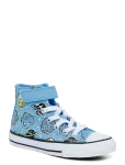 Converse - Ctas 1V Hi Lt. Blue/Neon Mantis/Black - K&otilde;rge s&auml;&auml;rega tossud - 27