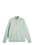 J. Lindeberg - Kiyan Quarter Zip Sweater - Poolpika lukuga džemprid - S