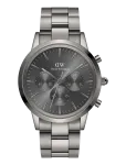 Daniel Wellington - Iconic Chronograph 42 Link Graphite - Analoogkellad - 42 MM