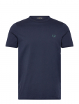 Fred Perry - Ringer T-Shirt - L&uuml;hikeste varrukatega - L