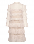 Malina - Carmine Frill Lace Mini Dress - L&uuml;hikesed kleidid - XL