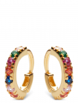 Maanesten - Nubia Color Earring - R&otilde;ngad - ONE SIZE
