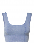 Aim&acute;n - Washed Denim Seamless Bra - Sports Bras - All - XS