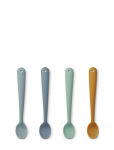 Liewood - Siv Feeding Spoon 4-Pack - S&ouml;&ouml;giriistad - L16.8CM