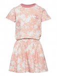Hummel - Hmljuna Dress S/S - L&uuml;hikeste varrukatega vabaajakleidid - 140