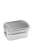 Haps Nordic - Lunch Box Double Layer Steel - Toidukarbid - L 16.5W 12H 8.7CM
